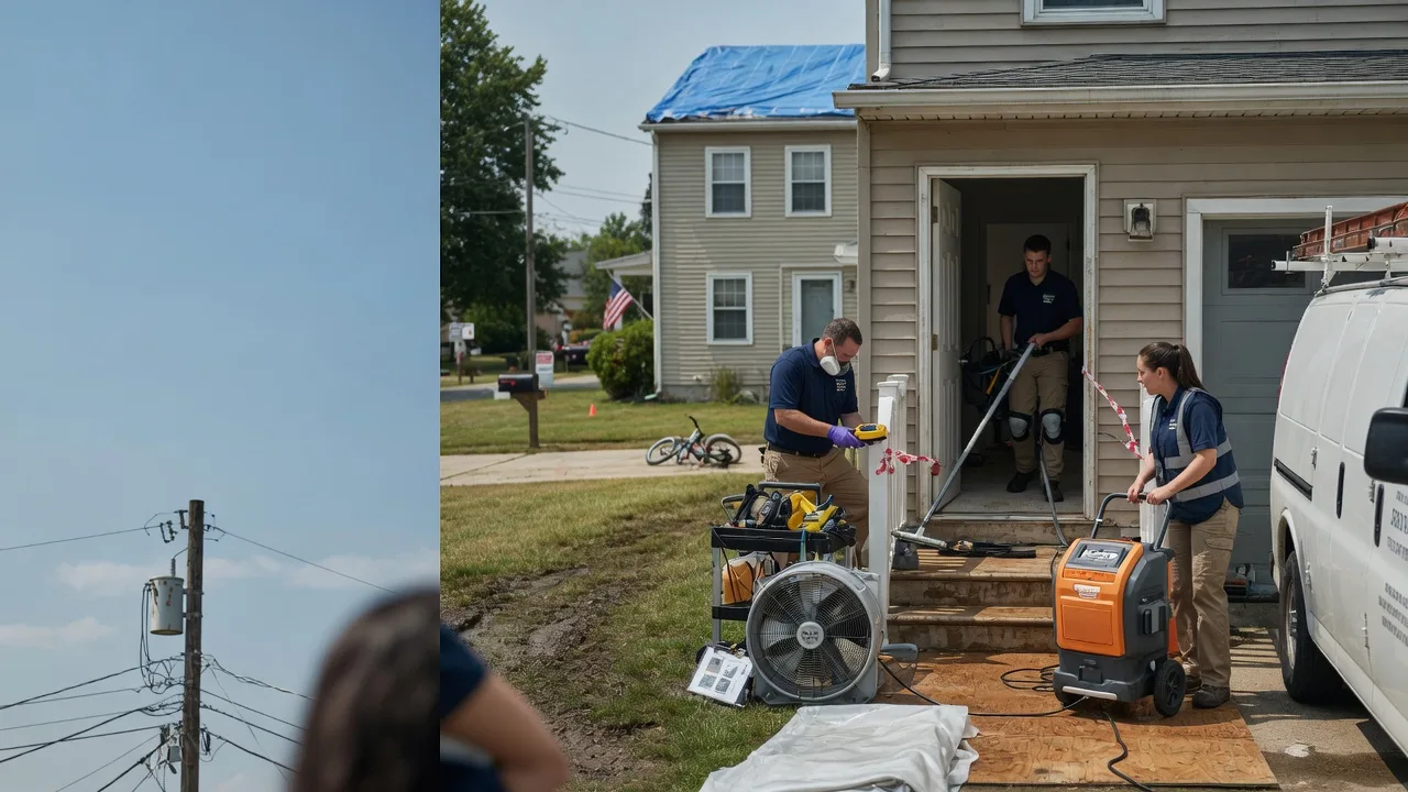 Water Damage Repair in Manns Choice, PA near me